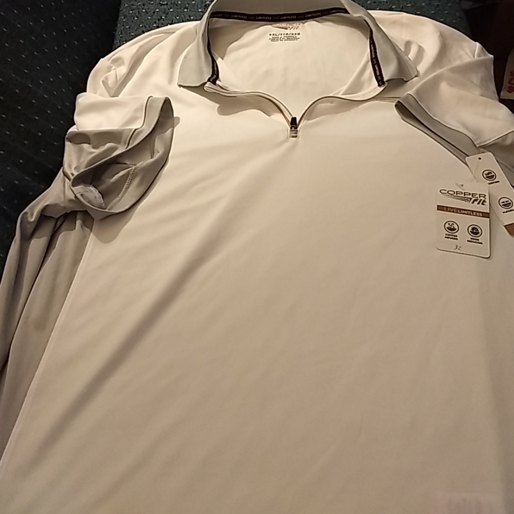 NWT. Copperfit S/S Polo XXL